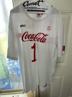 Staple x Coca-Cola Embroidered Ice Cold 1886 Graphic Tee